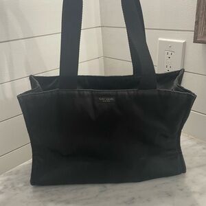 Kate Spade Black Nylon Tote Bag